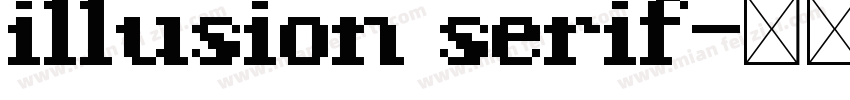 illusion serif字体转换